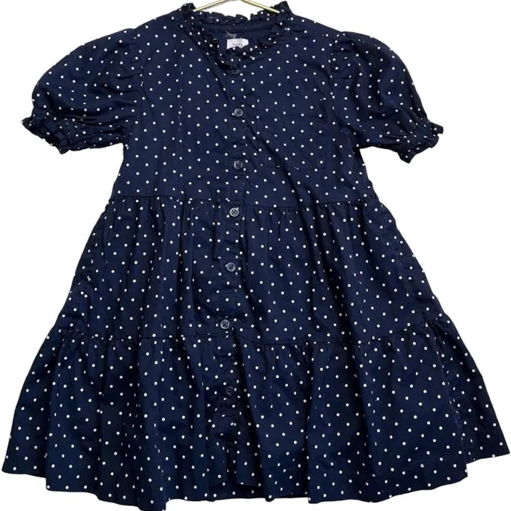 Gap navy dress with polka dots
Size 5
EUC